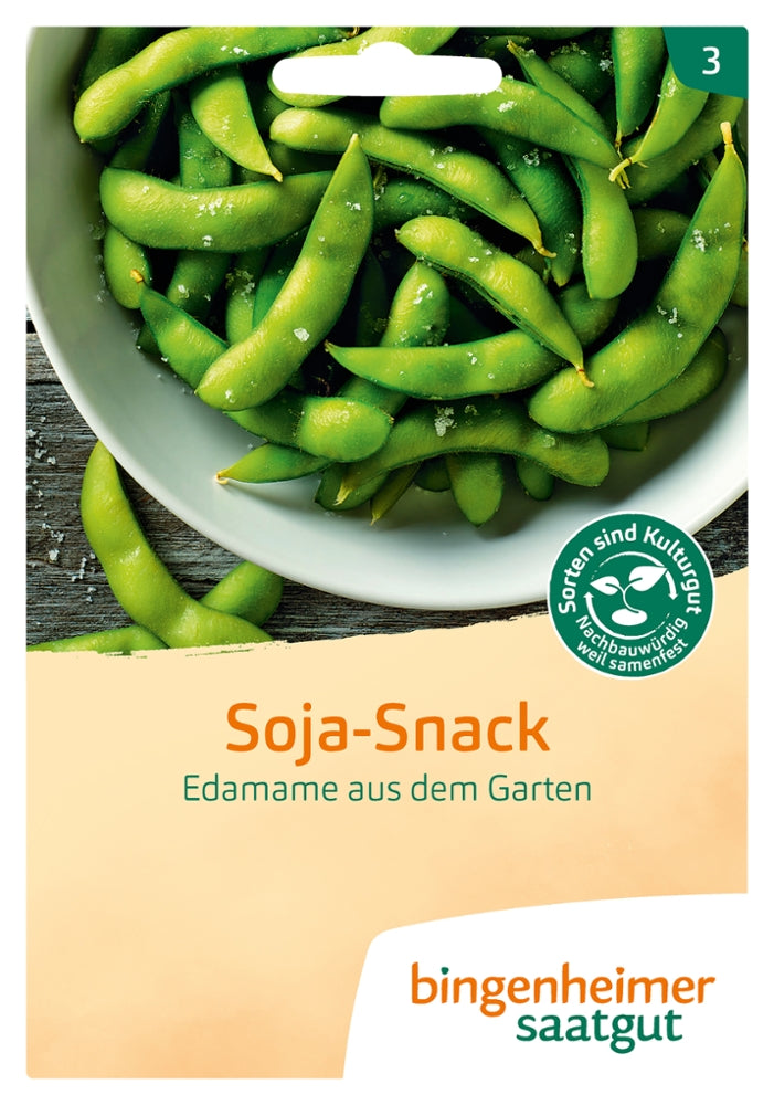 sojabohnen saatgut bio Soja Snack