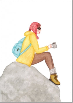 Wanderpause - Postkarte