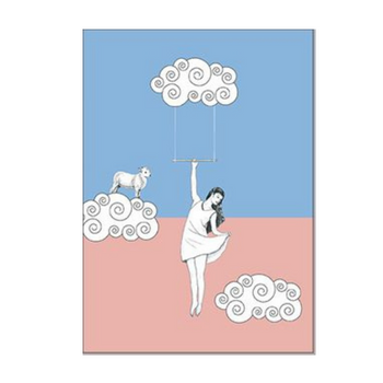 Wolkenträume - Postkarte