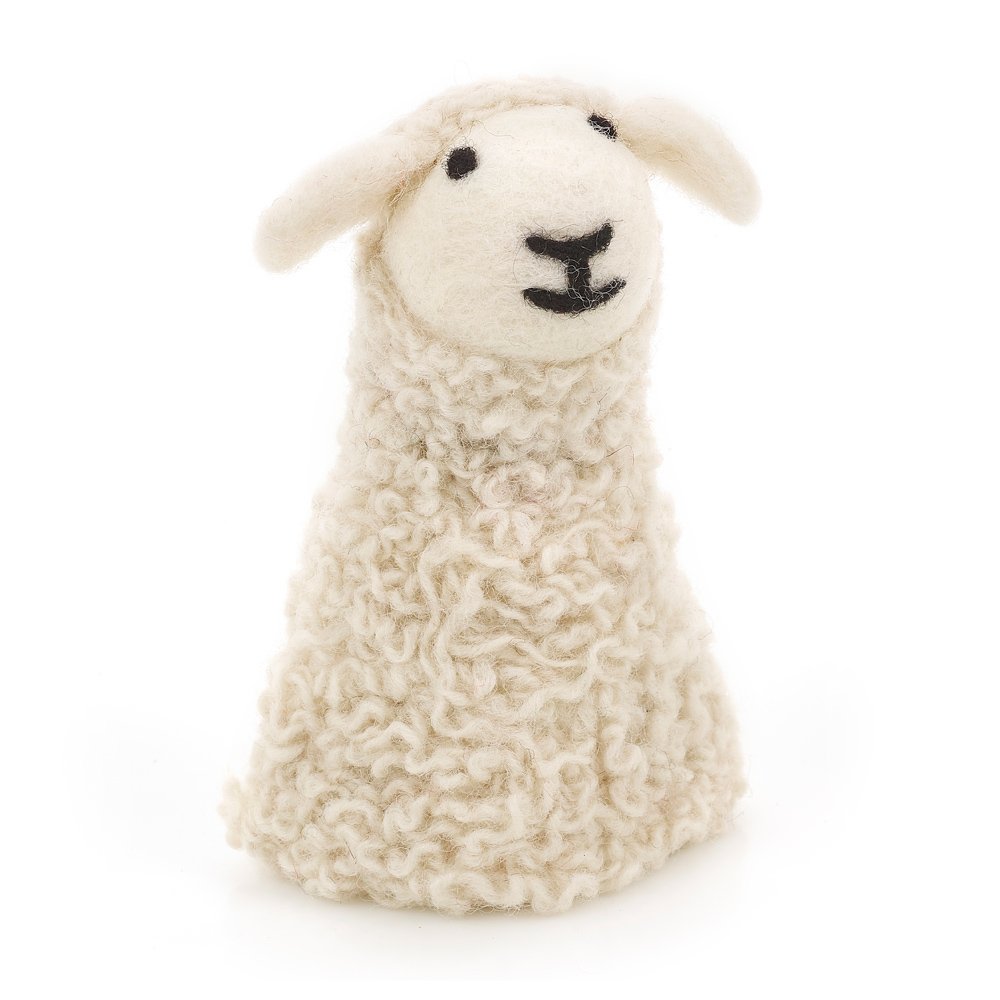 Eierwärmer aus Filz - Schaf