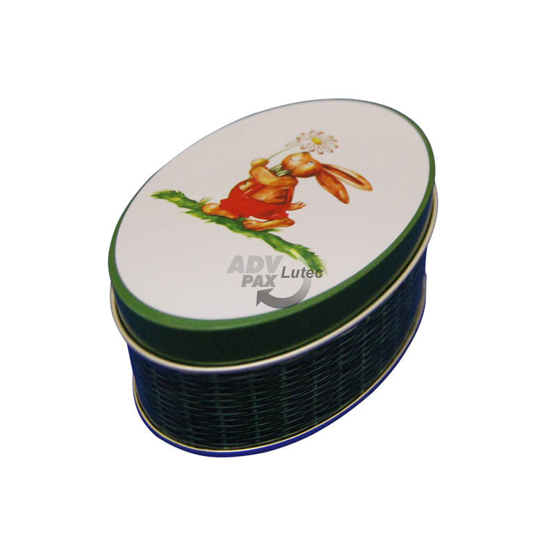 Geschenkdose - Ostern (oval)