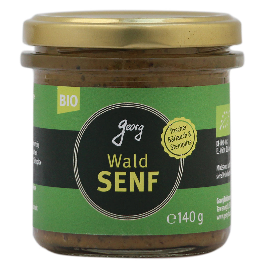 Wald Senf - Bärlauch & Steinpilze (140 ml)