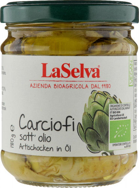 Carciofi sott olio - Artischocken in Öl (180 g)