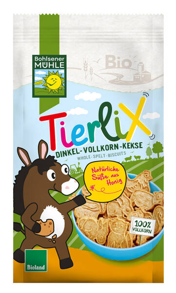 Tierlix - Dinkelvollkornkekse (125 g)