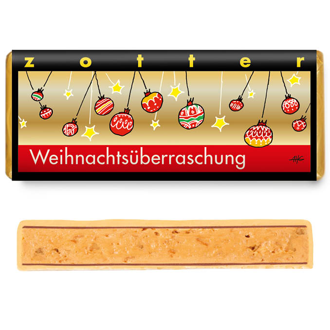 Weihnachtsüberraschung – Schokolade (70 g)