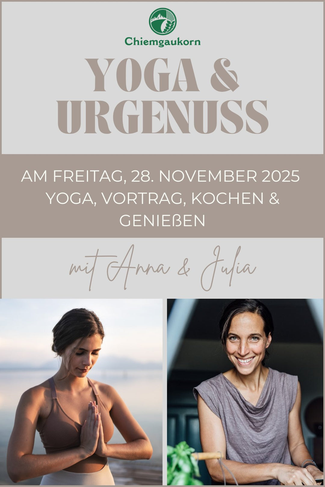 Yoga & UrGenuss im Winter am 28.11.2025