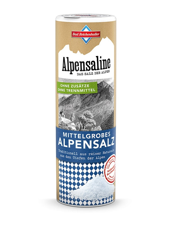 Alpensalz - mittelgrob (380 g)