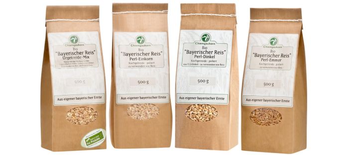 Chiemgaukorn-Geschenk-Set Kochen: Bayerischer Reis