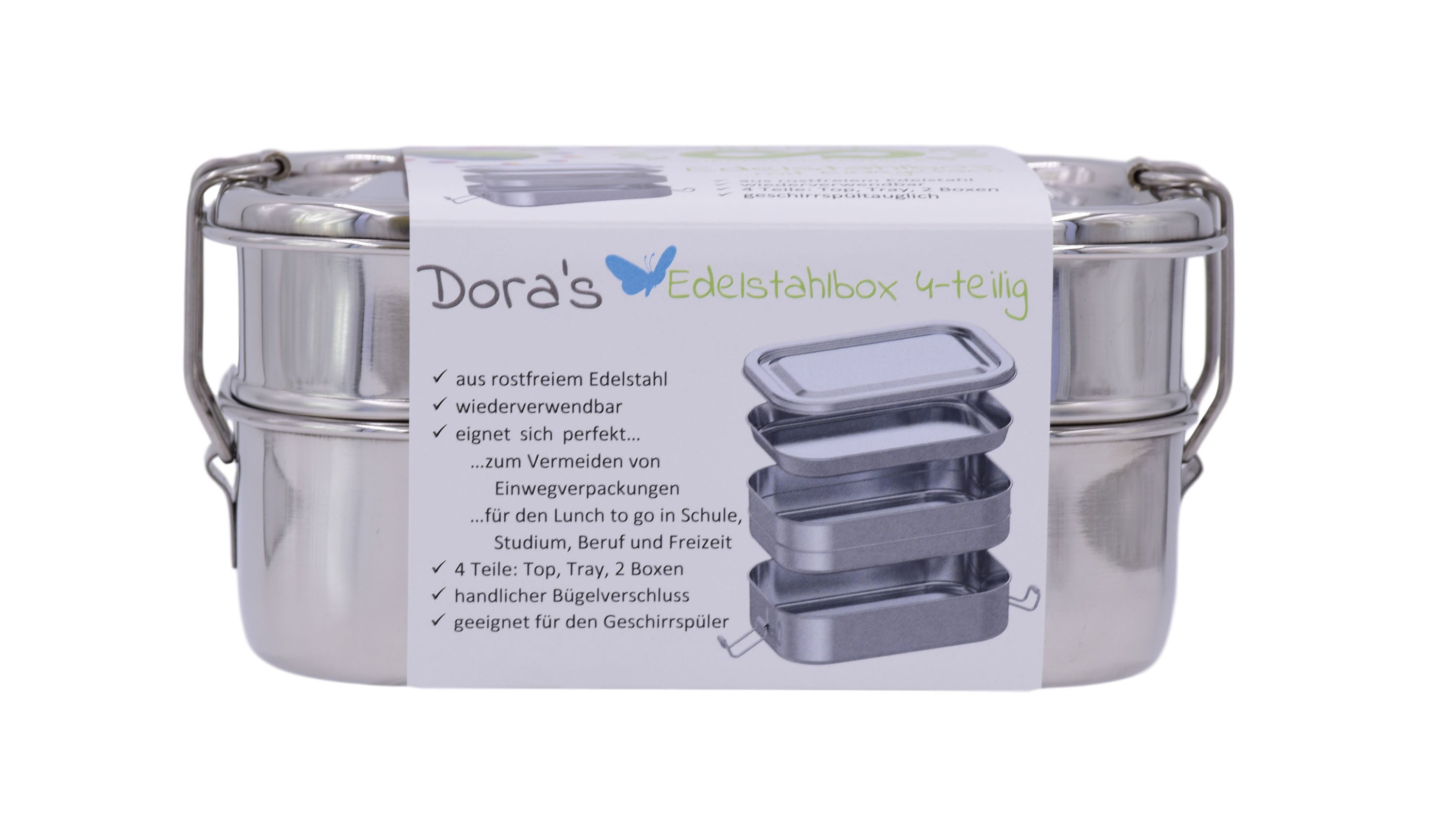 Brotzeitbox mit Einlagefach