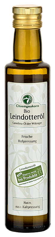 Leindotteröl - nativ in verschiedenen Größen