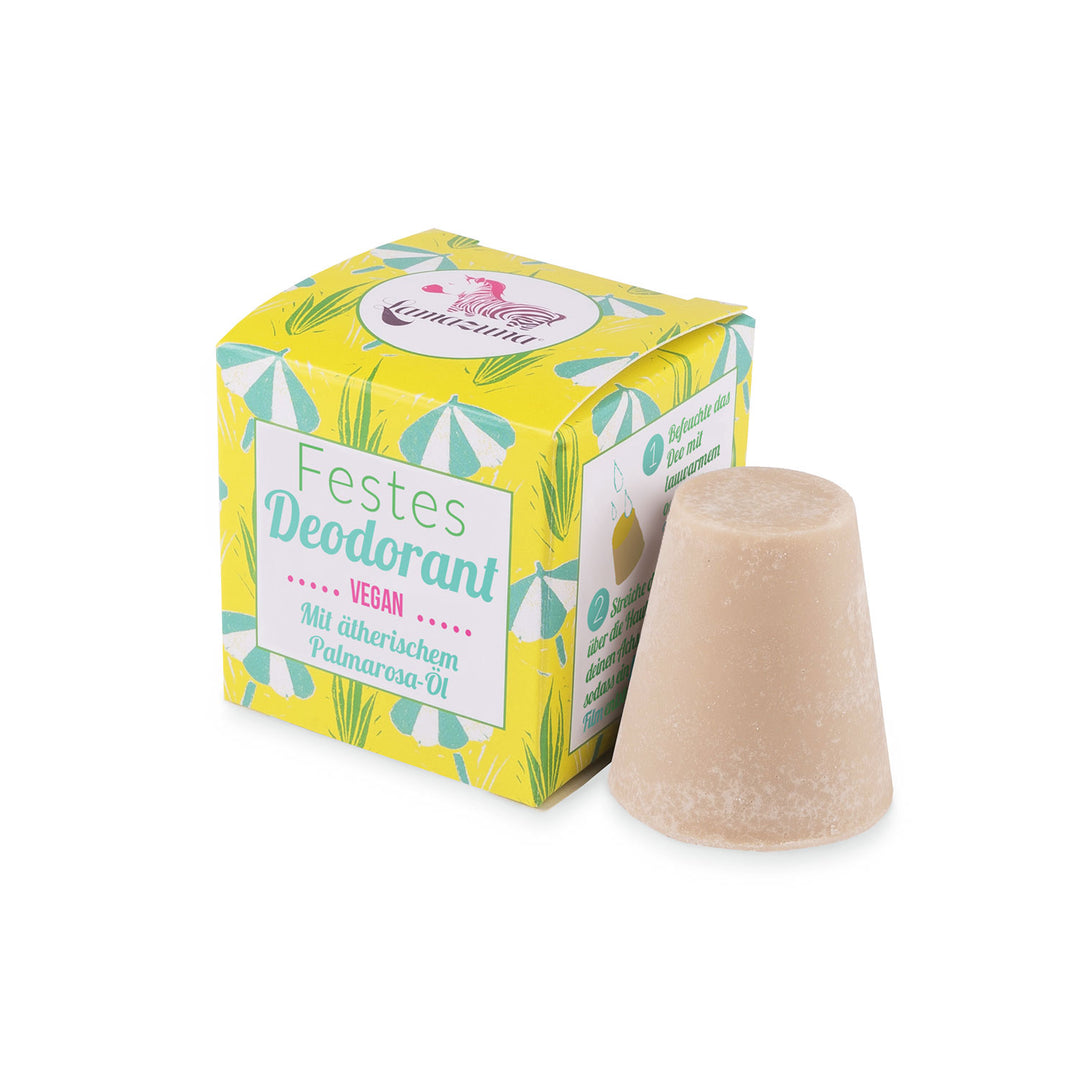 Festes Deodorant mit Palmarosa Öl