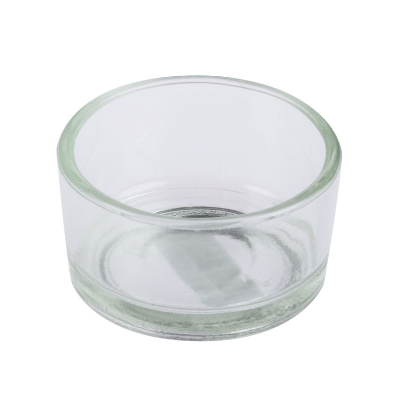 Glas für Teelicht ; Chiemgaukorn