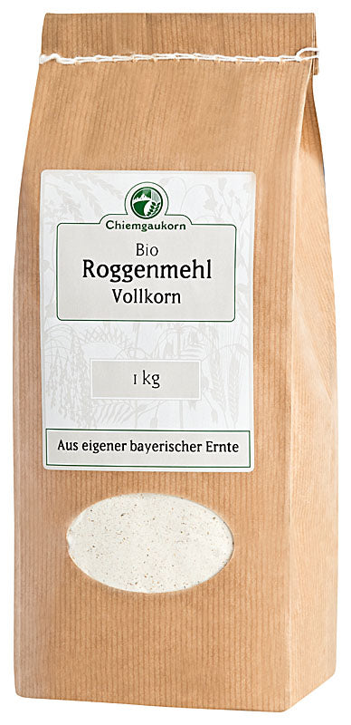 Roggen - Vollkornmehl in verschiedenen Größen