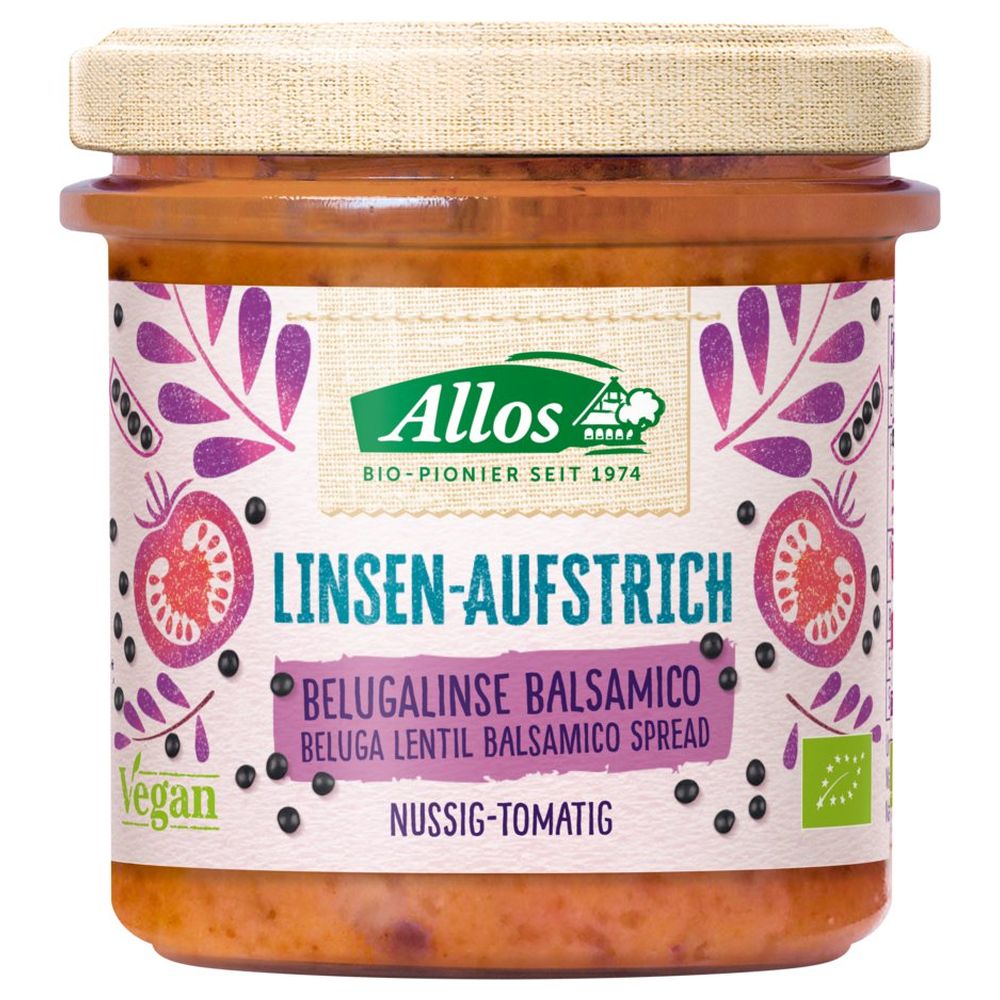 Linsenaufstrich - Belugalinse Balsamico (140 g)