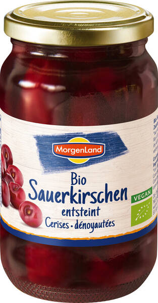Sauerkirschen - entsteint in verschiedenen Größen