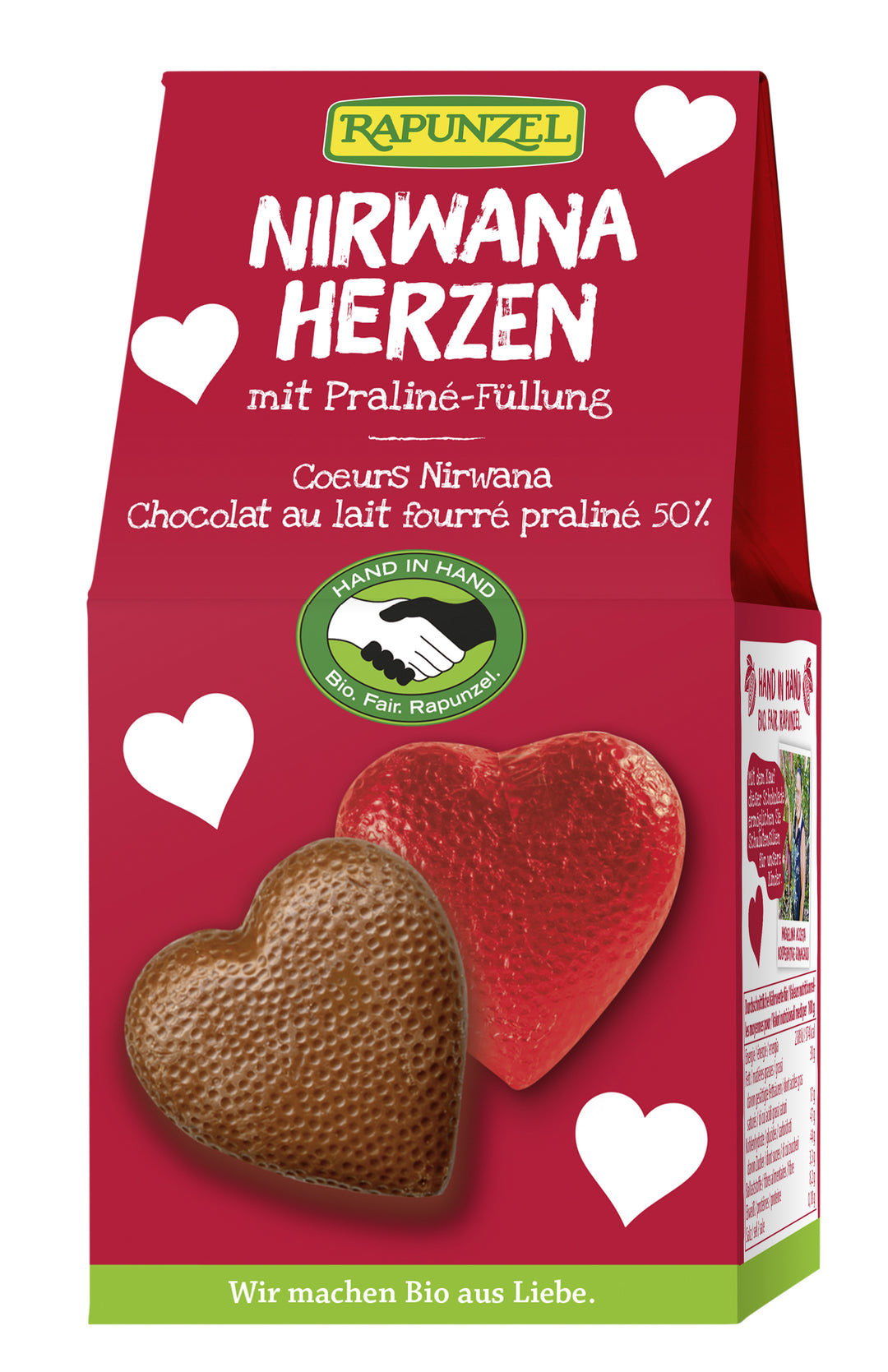 Nirwana Herzen - Praliné-Füllung (128 g)
