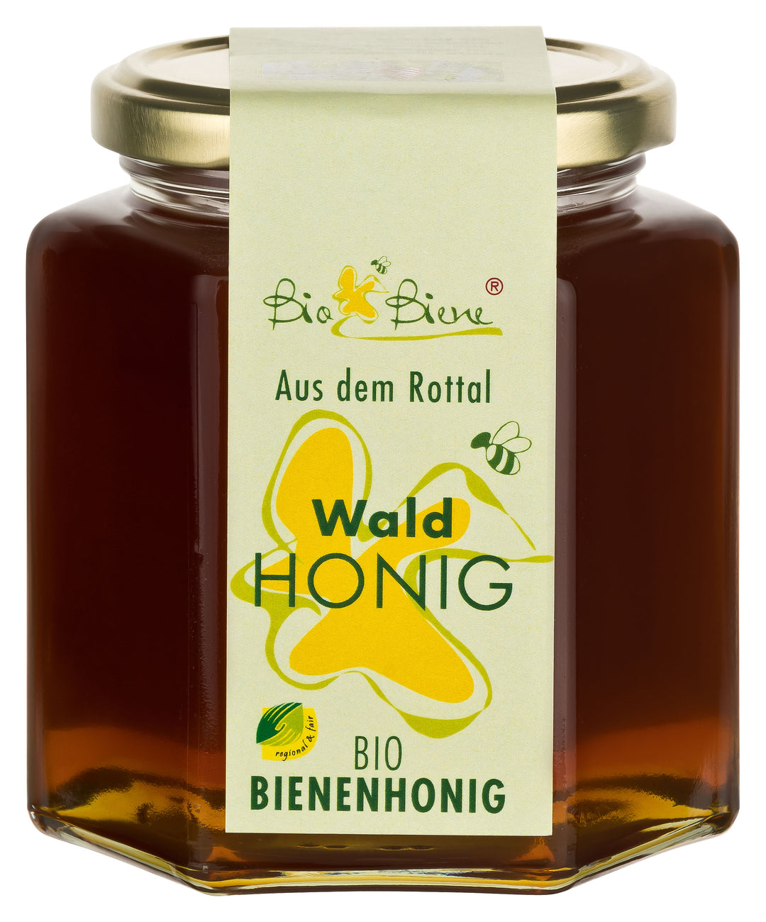 Waldhonig in verschiedenen Größen