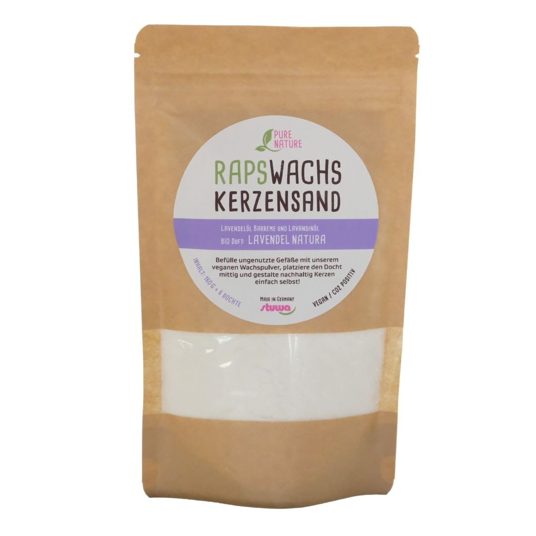 Rapswachs Kerzensand - Duft&Docht