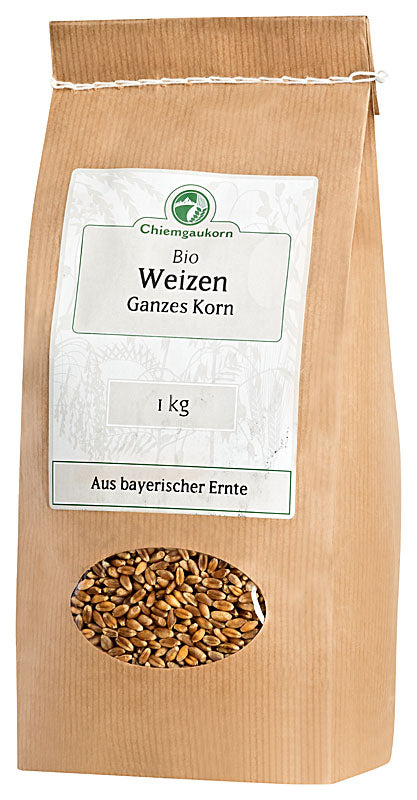 Weizen - Ganzes Korn in verschiedenen Größen