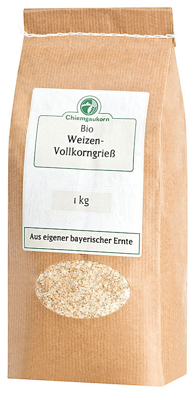 Weizen - Vollkorngrieß in verschiedenen Größen