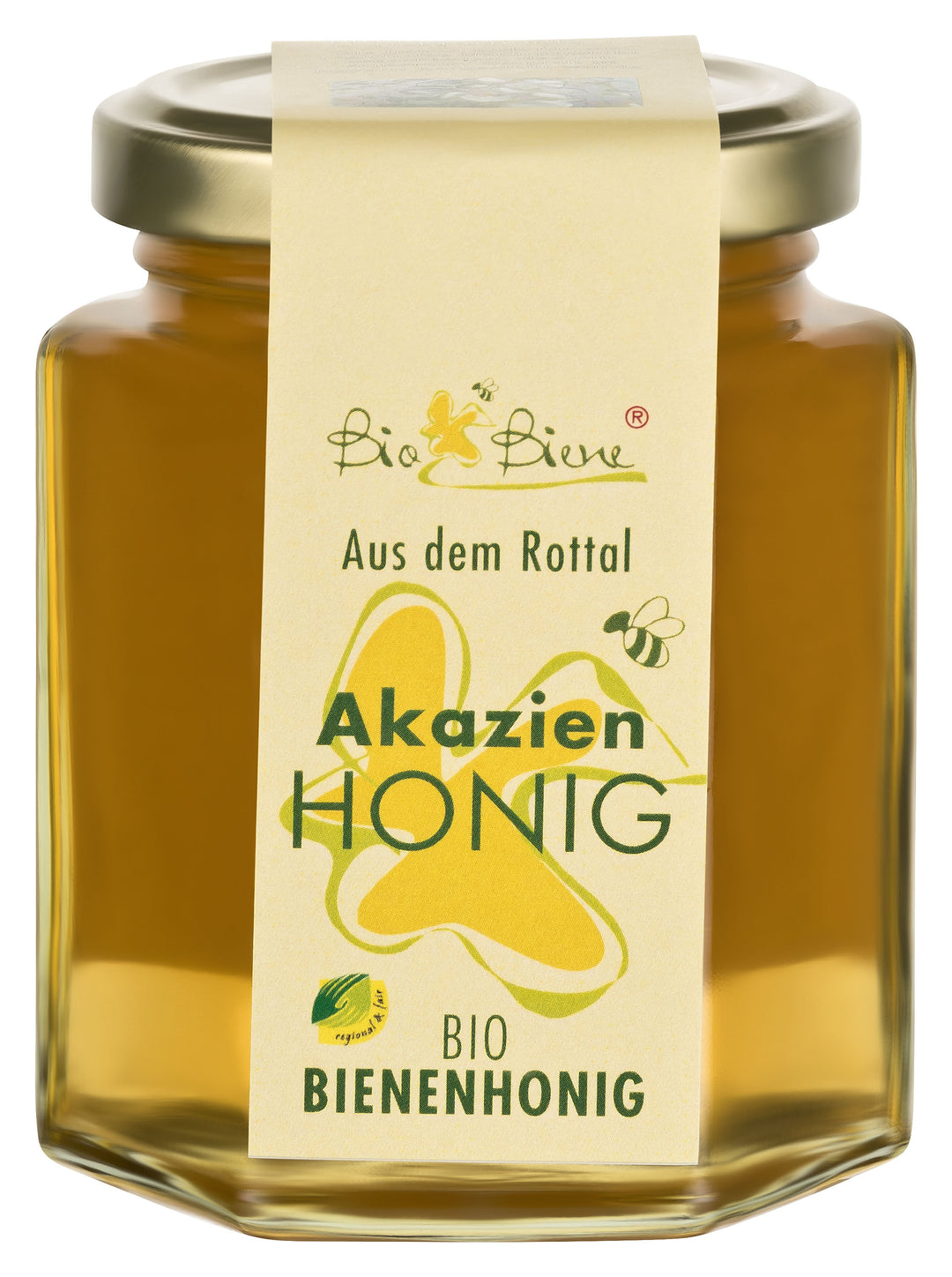 Akazienhonig in verschiedenen Größen