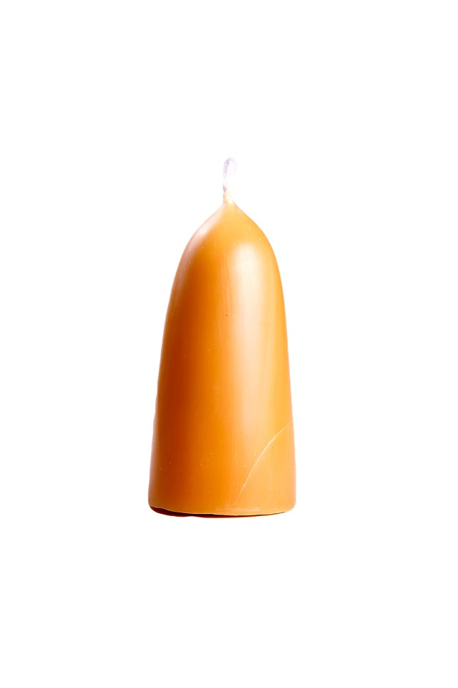 Stumpenkerzen natur - 100 x 50 mm (4 Stück)