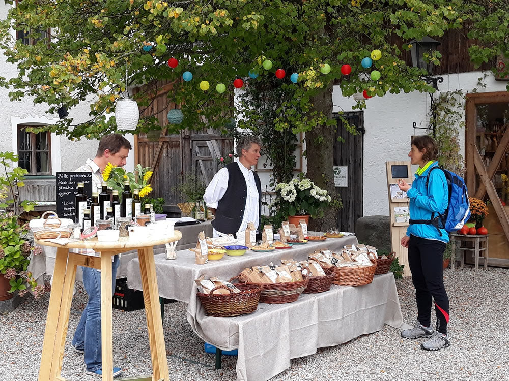 Probiertag bei schönstem Herbstwetter