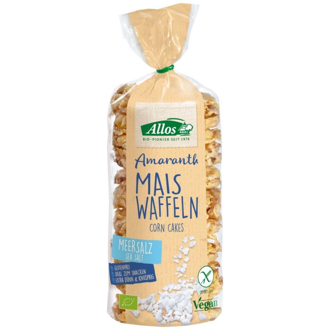 Amaranth-Maiswaffel - Meersalz (100 g)