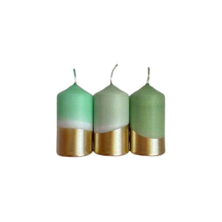 Stumpenkerzen - Forest Vibes (3er-Set)