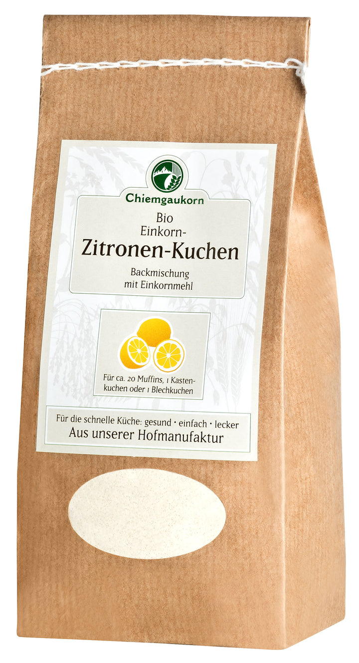 Chiemgauer Einkorn-Zitronenkuchen, 450 g
