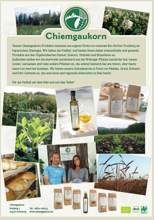 Poster "Hofvorstellung Chiemgaukorn"