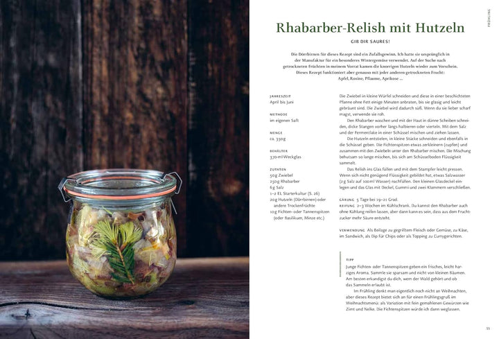 Gemüse und Obst einfach fermentieren - Kochbuch