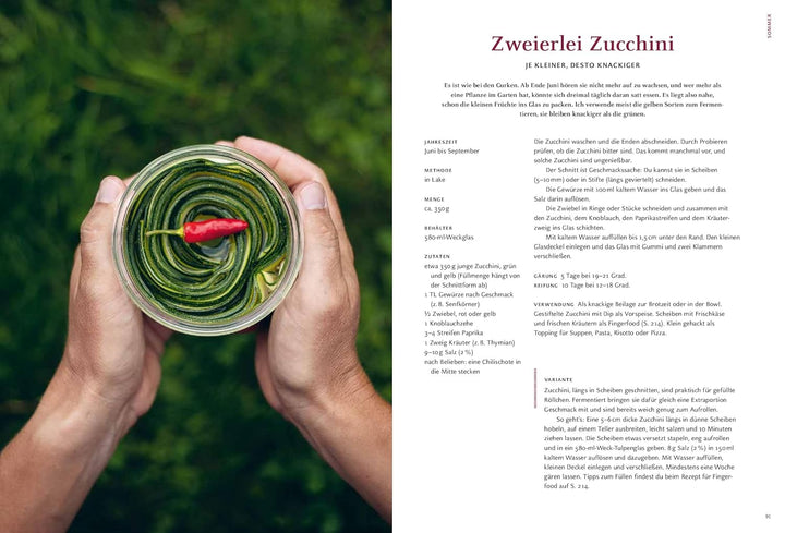 Gemüse und Obst einfach fermentieren - Kochbuch