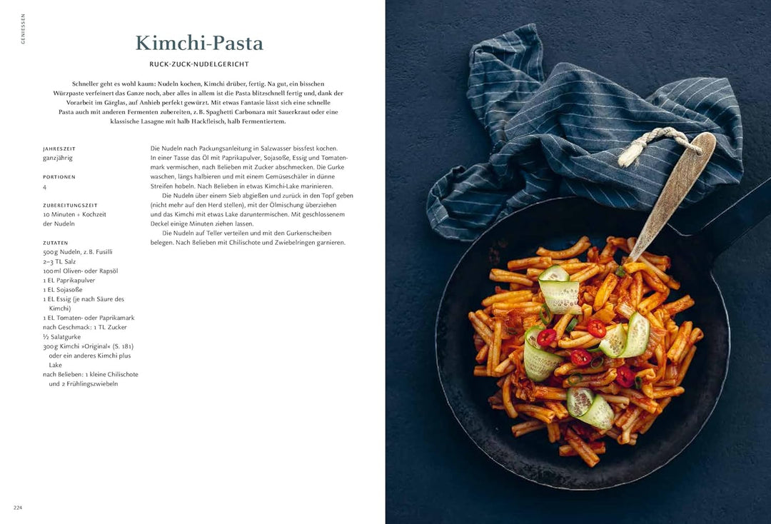 Gemüse und Obst einfach fermentieren - Kochbuch
