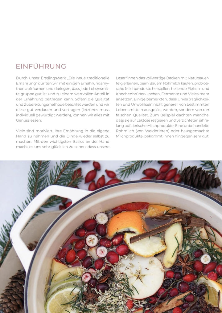 Die neue traditionelle Ernährung - WINTERSPEZIAL - Kochbuch