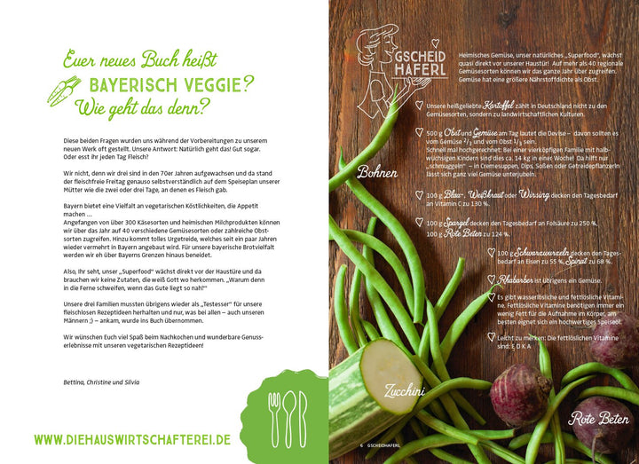 Bayerisch Veggie - Kochbuch