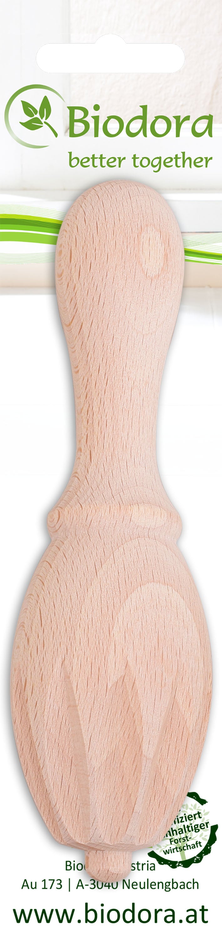 Zitruspresse aus Holz