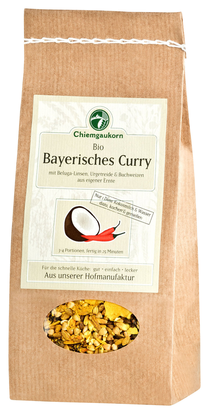 Bayerisches Curry in verschiedenen Größen