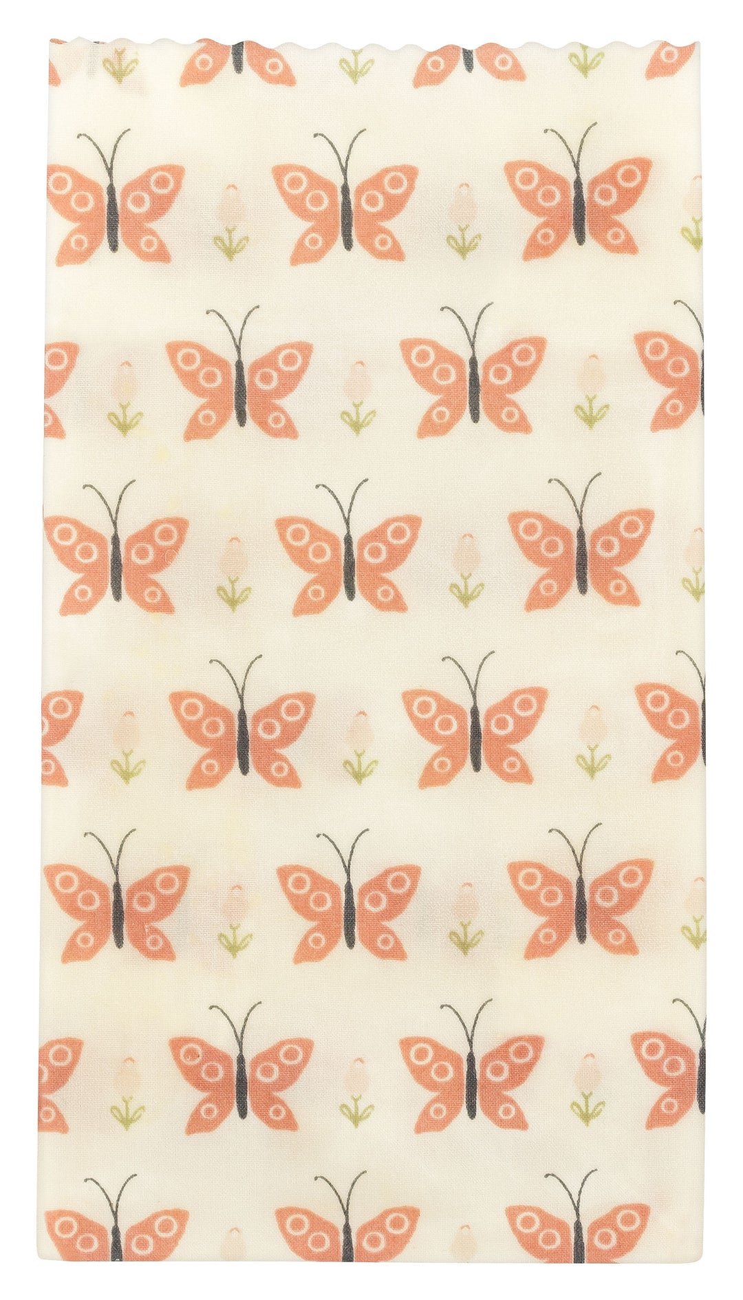 Bienenwachsbeutel mit Boden - Schmetterlinge (klein)