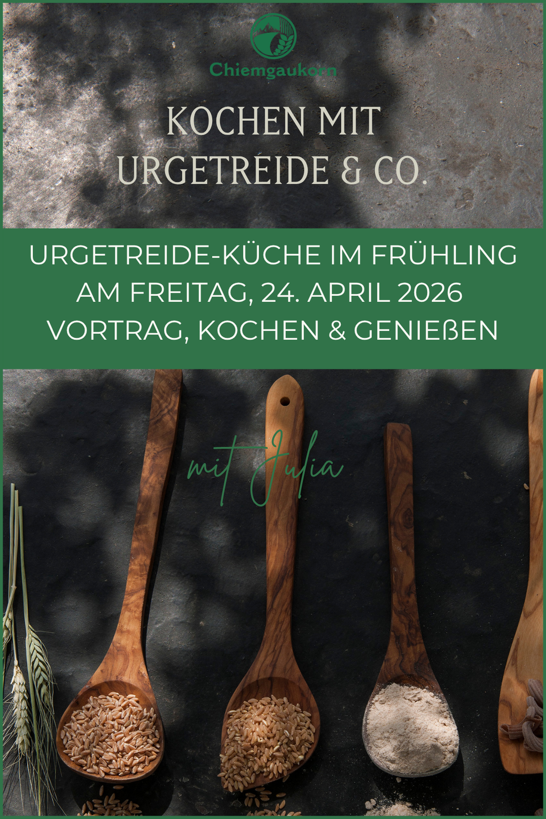 UrgetreideKüche im Frühling am 24.04.2026