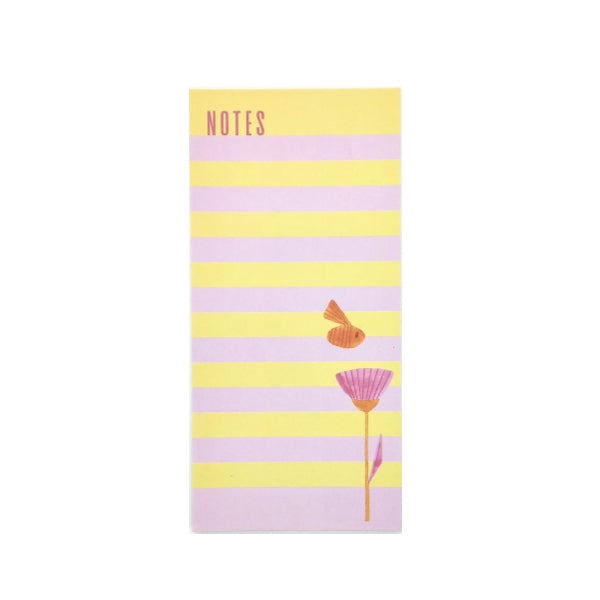 Notizblock - Biene und Blume