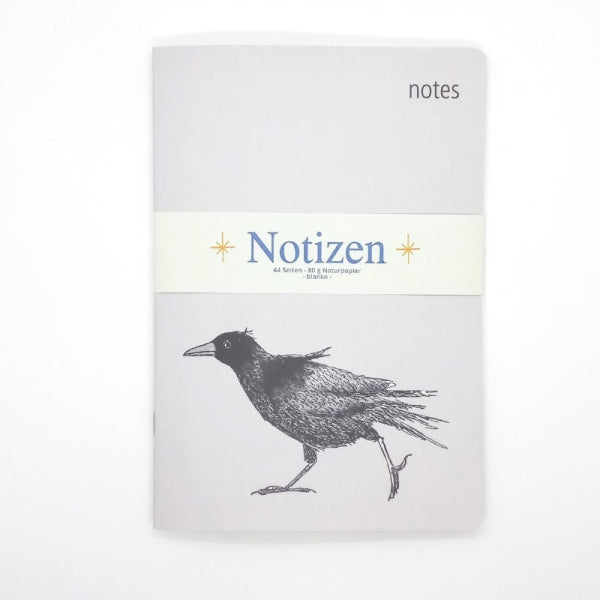 Notizheft - Krähe