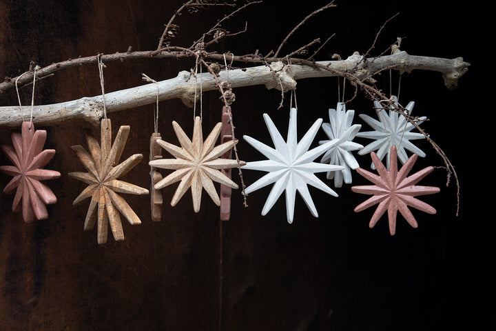 Holzstern – natur (Ø 19 cm)