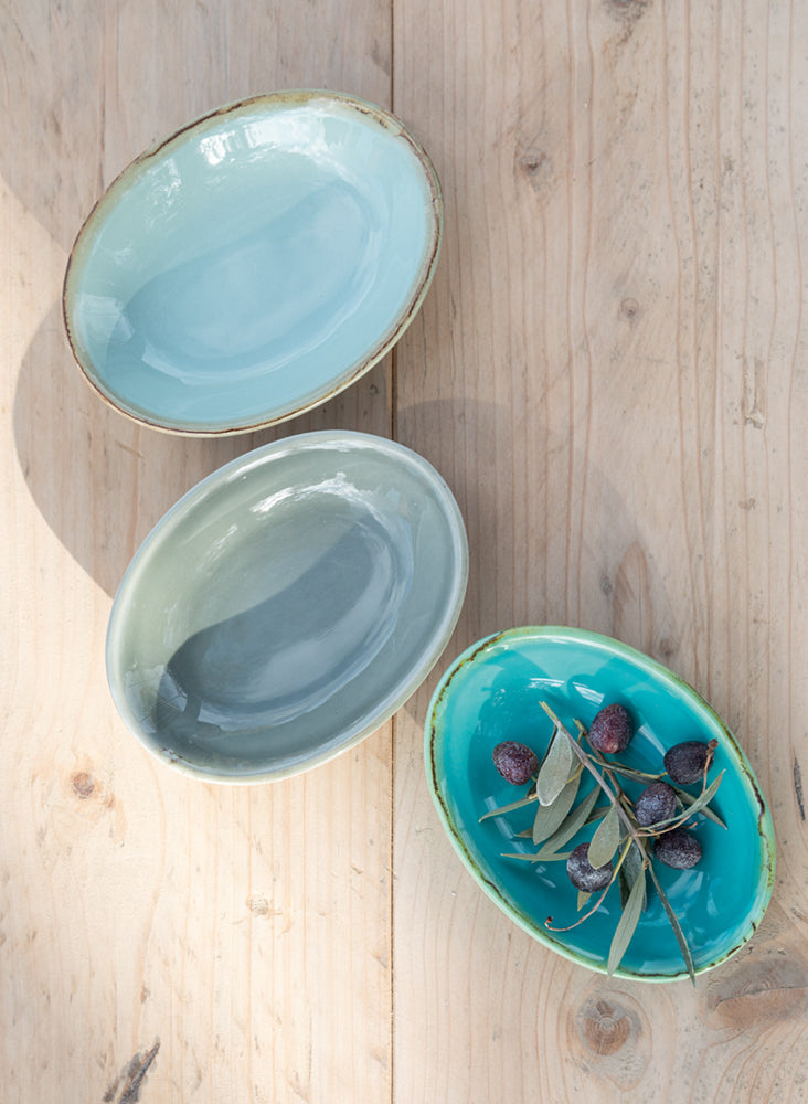 Mini-Antipastischale - türkis