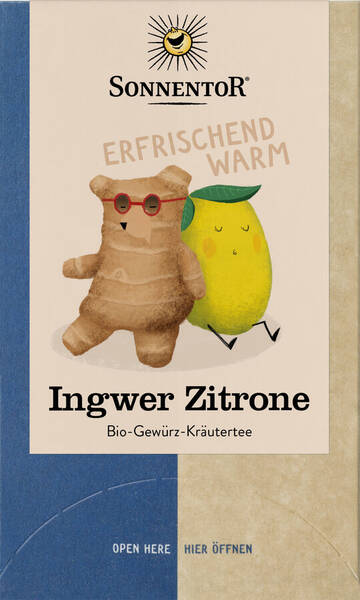 Ingwer Zitrone Gewürz-Kräutertee (18 Btl.)