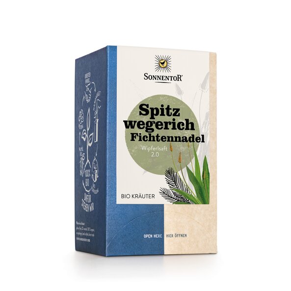 Spitzwegerich Fichtennadel Tee (18 Btl.)