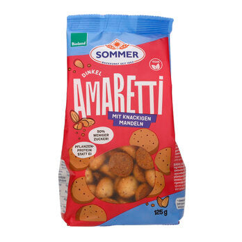Dinkel Amaretti mit Mandeln (125 g)