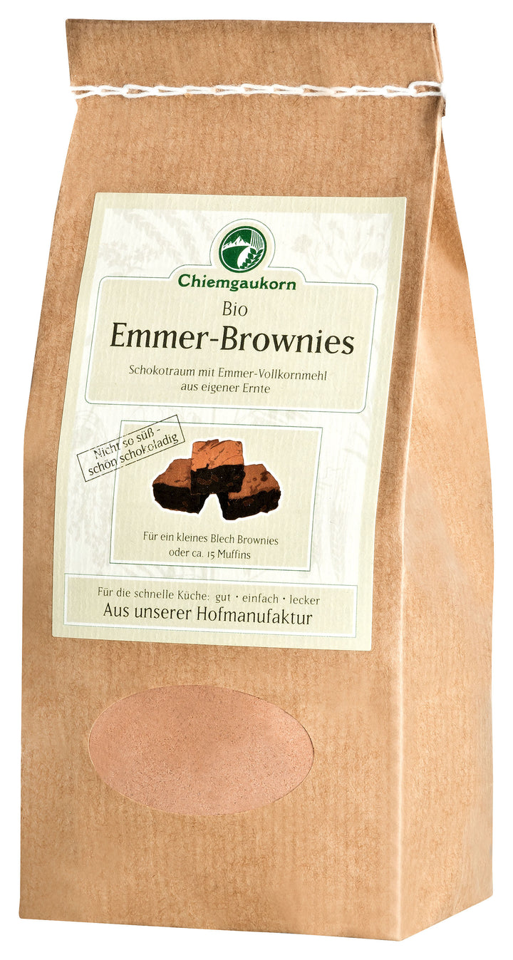 Chiemgauer Emmer-Brownies, 450 g