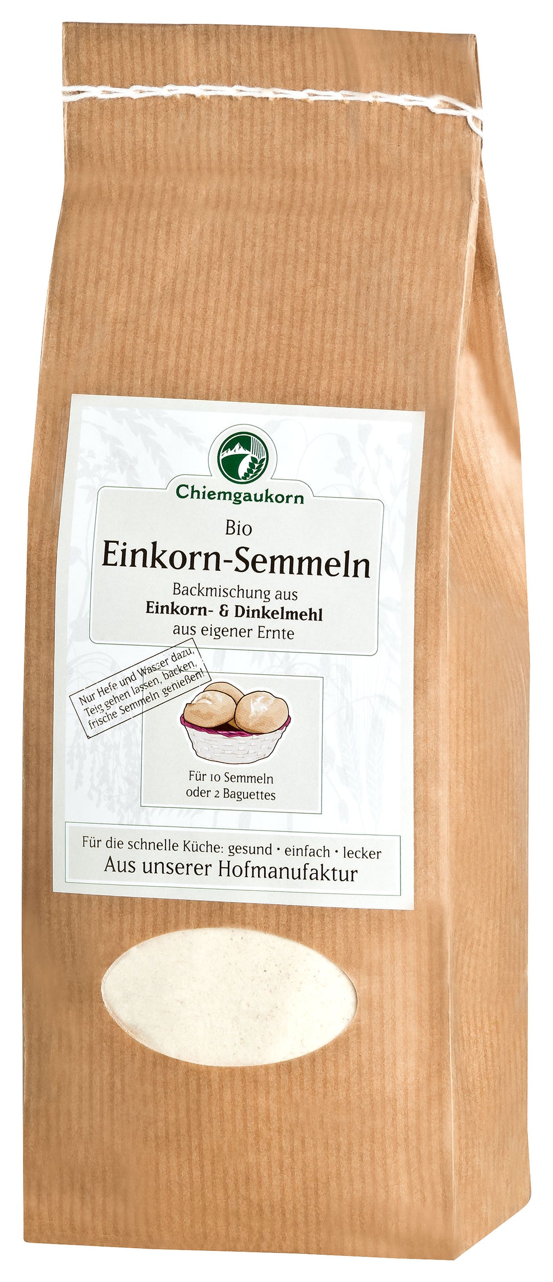 Chiemgauer Einkorn-Semmeln, 520 g