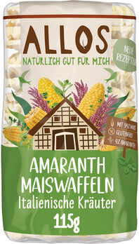 Amaranth-Maiswaffel - italienische Kräuter (100 g)